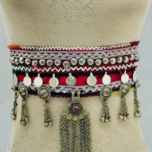 Accessories | Vintage Afghan Kuchi Belt Turkman Hanging 